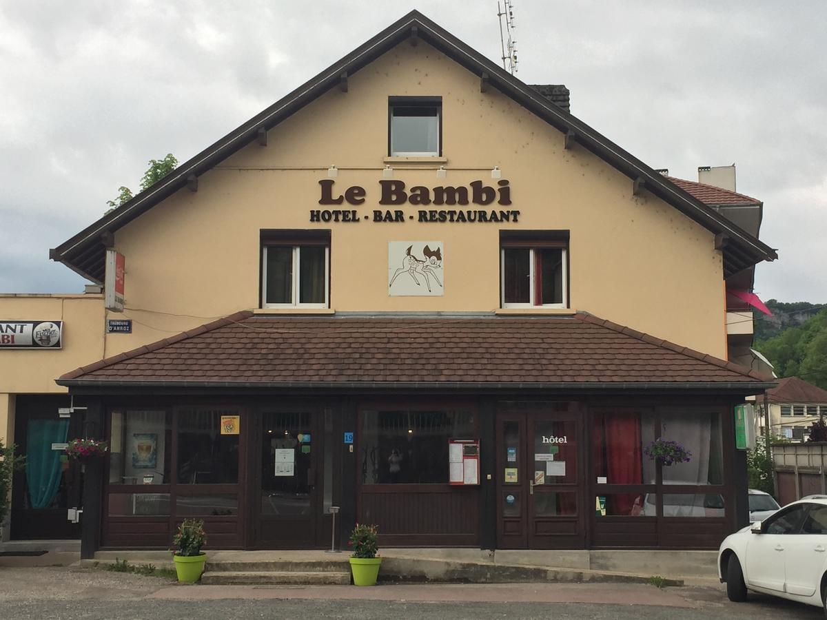 Hotel Le Bambi Baume-les-Dames Exterior photo